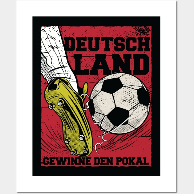 Deutschland Gewinne den Pokal // Germany Win the Cup Wall Art by SLAG_Creative